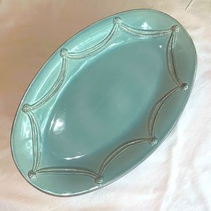Juliska Berry & Thread Platter in Ice Blue